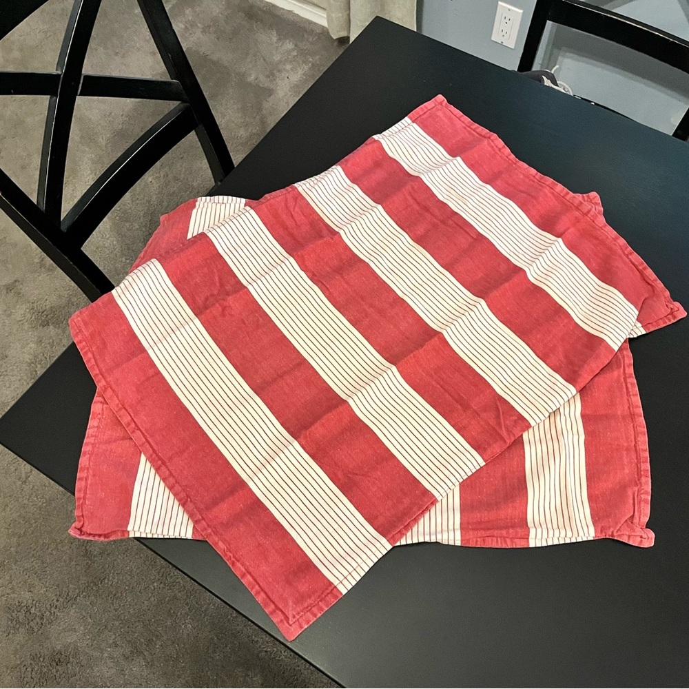 Pottery Barn Awning Strip Shams